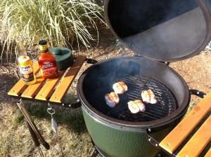 Chicken on the Big Green Egg